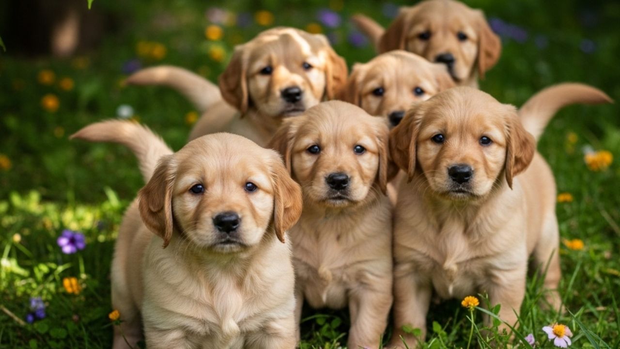 Golden Retriever dogs in Maharashtra – affordable, purebred, healthy