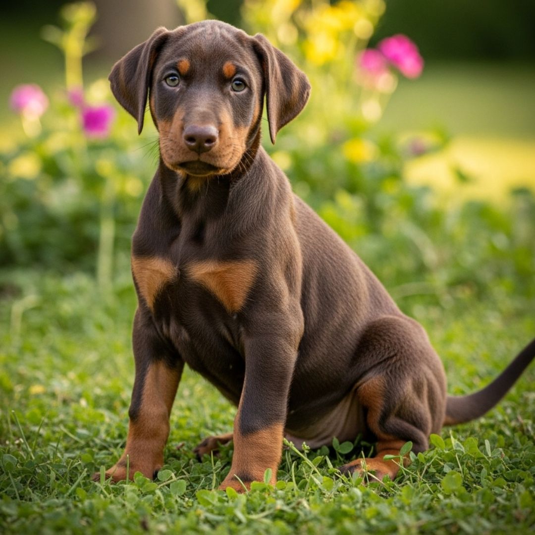 Purebred Doberman puppies for sale in Mumbai – vaccinated and healthy
