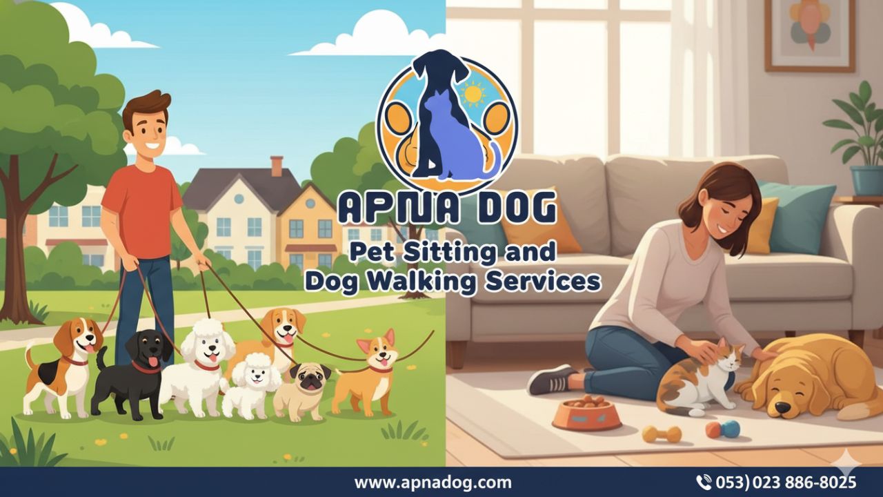 Pet Sitting and Dog Walking Services by Apna Dog