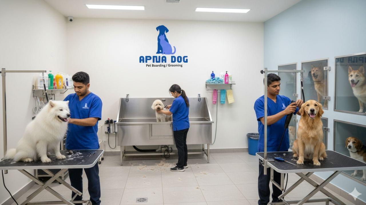 Safe and comfortable overnight rooms help pets rest without stress.
